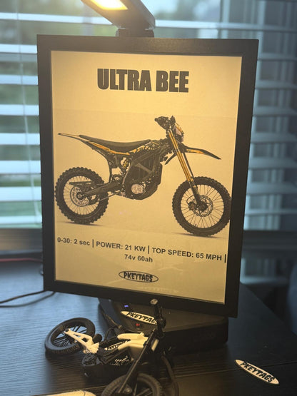 Surron Ultrabee Framed Poster