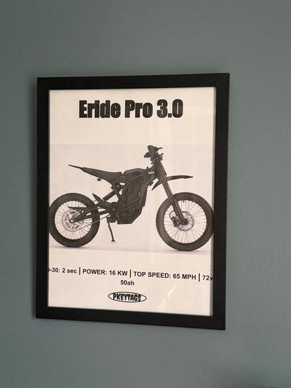 Eride Pro 3.0 Framed Poster