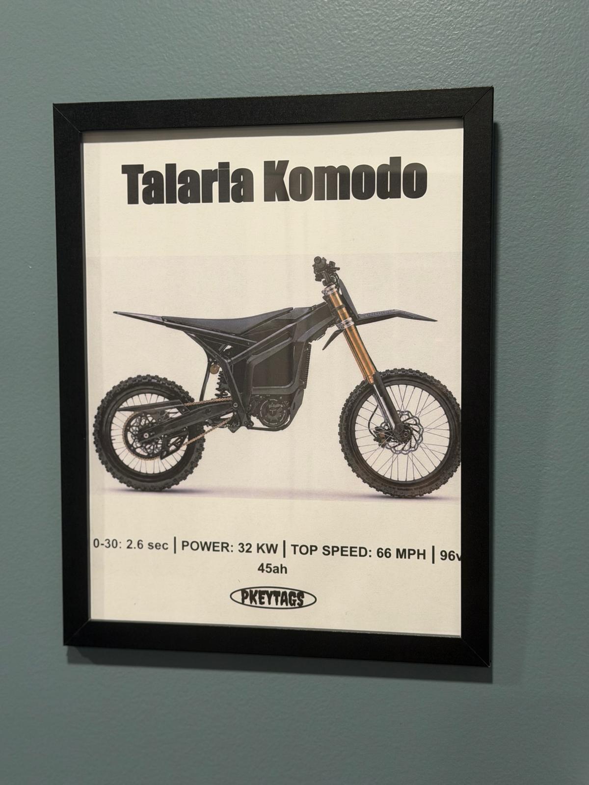 Talaria Komodo Framed Poster