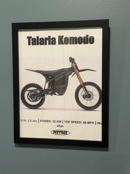 Talaria Komodo Framed Poster