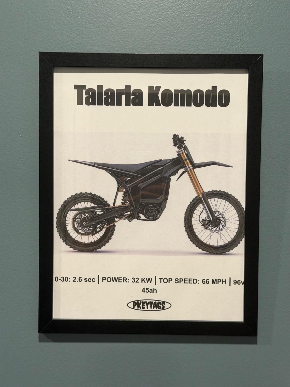 Talaria Komodo Framed Poster