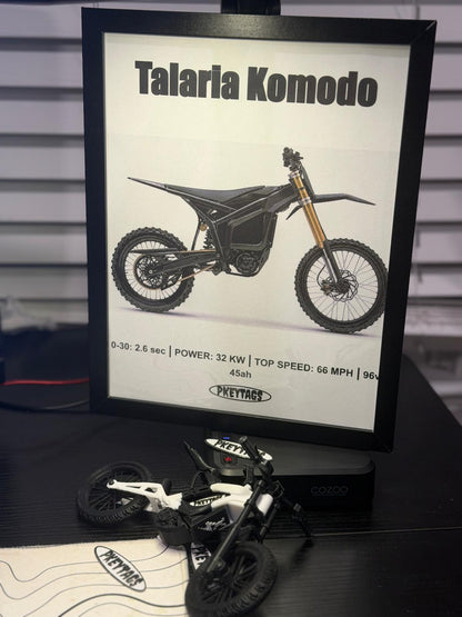 Talaria Komodo Framed Poster