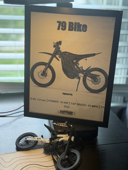 79 Bike Falcon Pro Framed Poster
