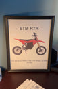 ETM RTR Framed Poster