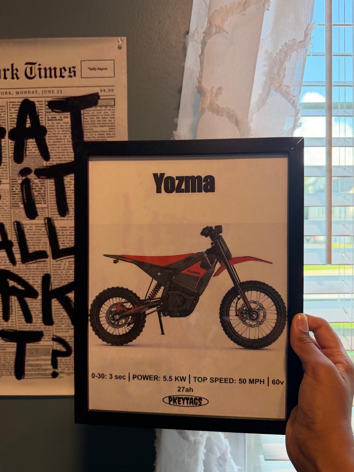 Yozma In10 Framed Poster