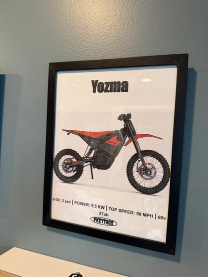 Yozma In10 Framed Poster