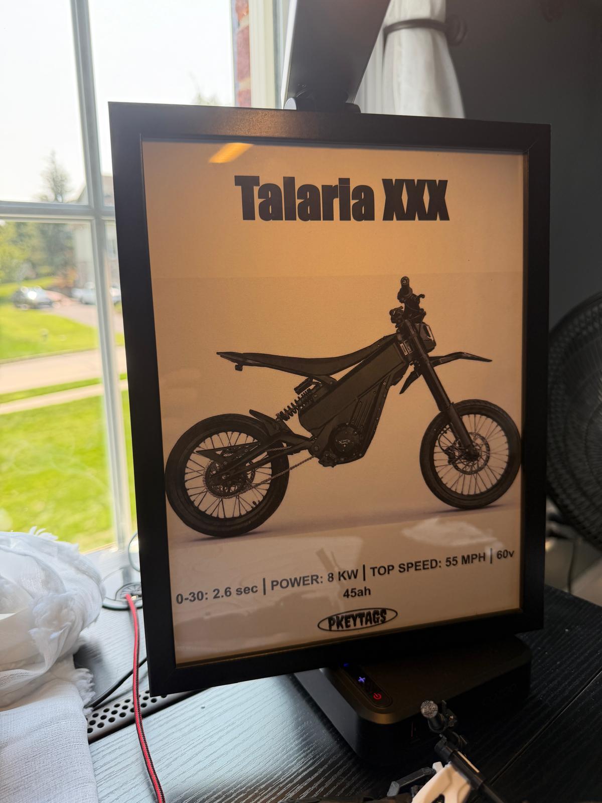 Talaria XXX Framed Poster