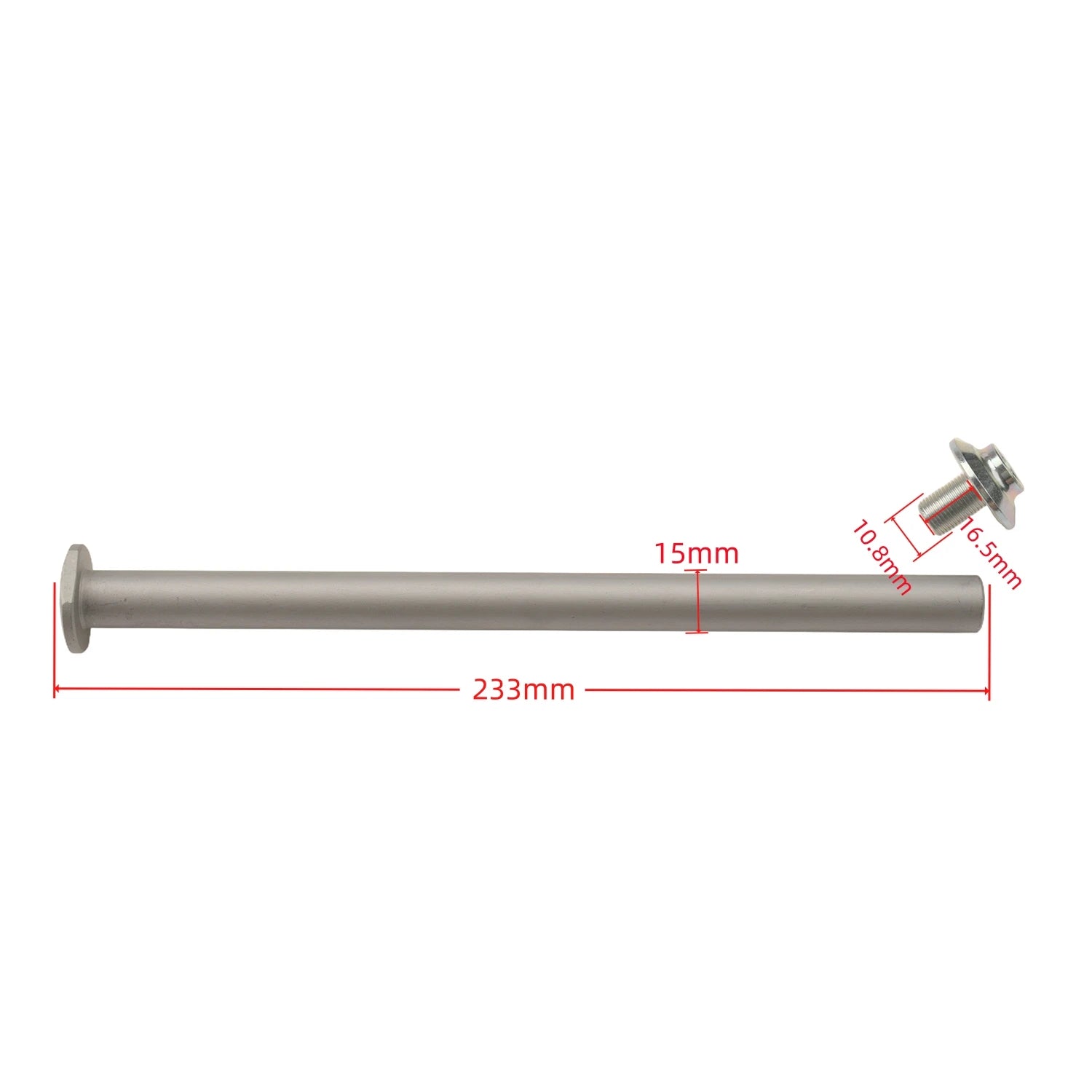 For SURRON Ultra Bee Electric Off-Road Motorcycle Front Axle, Middle Axle, and Rear Axle with Nuts Genuine Parts