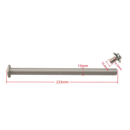For SURRON Ultra Bee Electric Off-Road Motorcycle Front Axle, Middle Axle, and Rear Axle with Nuts Genuine Parts