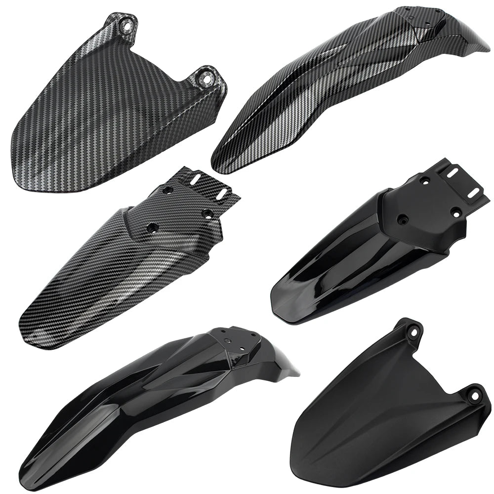 For TALARIA MX3 MX4 Motorcycle Front Rear Fender Cover Wheel Protector Mudguard Carbon Fiber Accessories Ebike Dirt Pit Bike