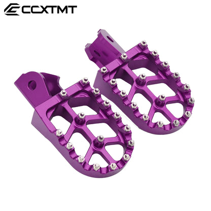 Electric Motorcycle CNC Foot Pegs Rests Pedals Footpegs Bracket for Surron Sur-Ron Light Bee X/S for Segway X260 X160 Universal