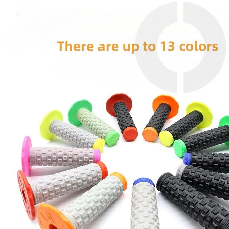 7/8" Motorcycle Grips Dirt Bike Grips Rubber Bike Handle Grip Handlebar Mx Pillow Top Throttle 22Mm Bar Motorcycle Parts