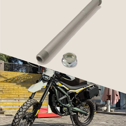 For SURRON Ultra Bee Electric Off-Road Motorcycle Front Axle, Middle Axle, and Rear Axle with Nuts Genuine Parts