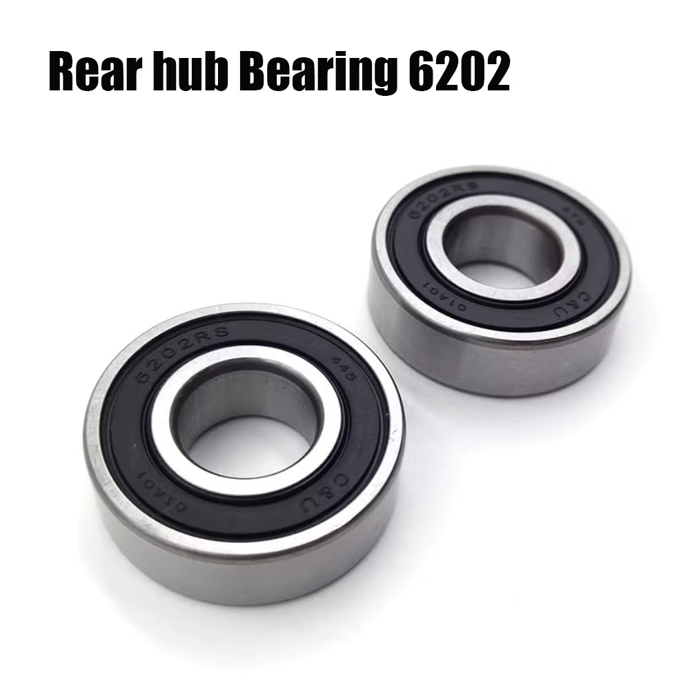 Motorcycle Rear Wheel Hub Oil Seal Bearing for Sur-Ron Light Bee Electric Dirt Bike Accessories Rear Hub Bearing 6202